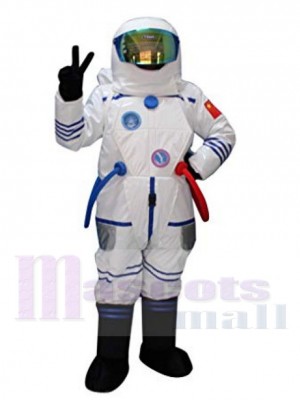 Astronaut Raumfahrer Maskottchen Kostüm Menschen