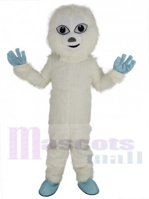 Yeti Schneemann maskottchen kostüm