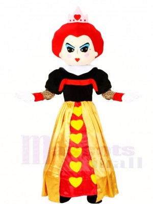 Alice im Wunderland rote Königin Halloween Maskottchen Kostüme