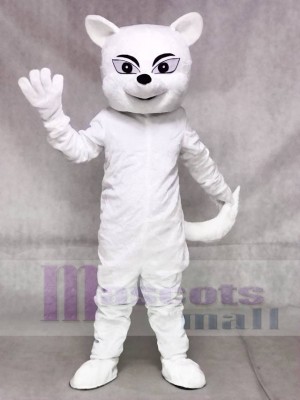Weißer Fox Maskottchen Kostüme Tier