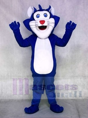 Blaue fette Katze Maskottchen Kostüme Tier