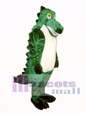 Schläfriges Krokodil Maskottchen Kostüm