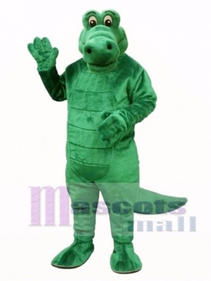 Albert Alligator Maskottchen Kostüm Erwachsene