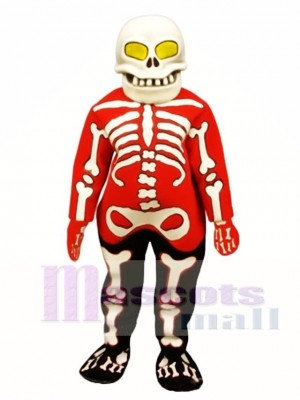 Blutig Knochen Maskottchen Kostüm