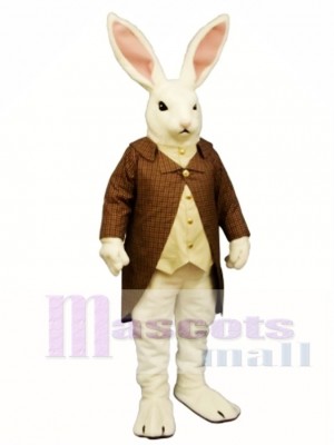 Ostern Herr Lapin mit Mantel & Weste Hase Kaninchen Maskottchen Kostüm Tier