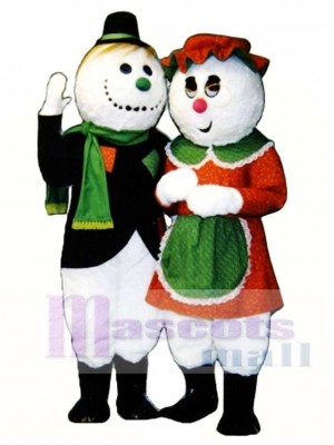 Oma Schnee Weihnachten Maskottchen Kostüm Weihnachten Xmas