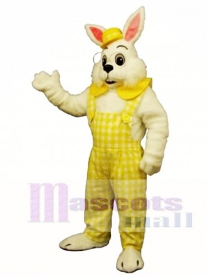 Ostern Egbert Hase Kaninchen mit gelbem Maskottchen Kostüm Tier