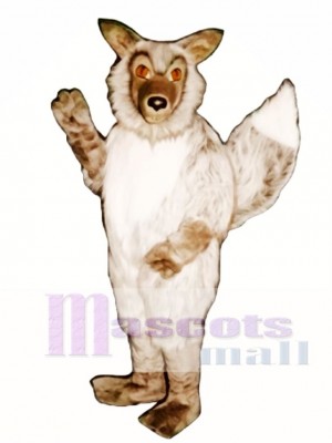 Nettes wildes Wolf Maskottchen Kostüm Tier