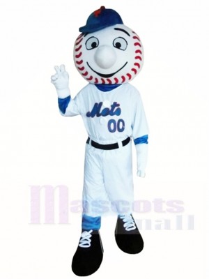 Baseball Ballspieler Herr Mets Maskottchen Kostüme Menschen