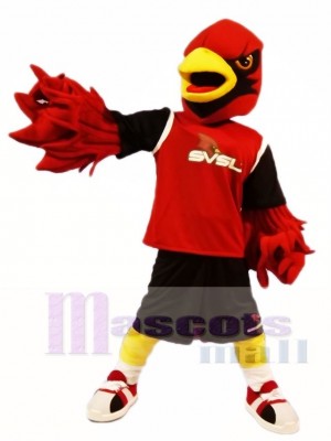 rot Kardinal Maskottchen Kostüme Vogel 