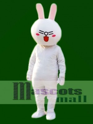 Lachen Cony Rabbit Bunny Maskottchen Kostüme Linie Stadt Freunde