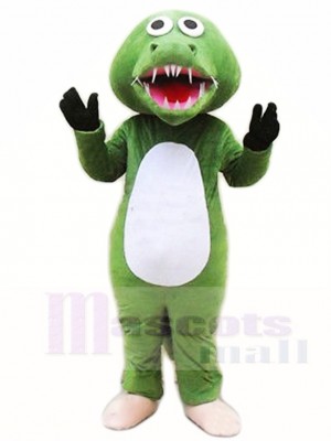 Grüne Krokodil Maskottchen Kostüme