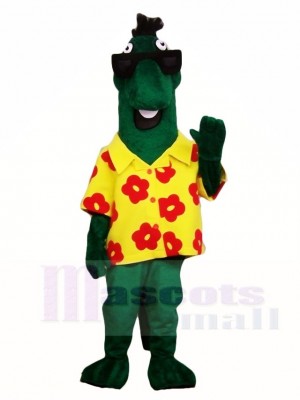 Grüne Dinosaurier Maskottchen Kostüme