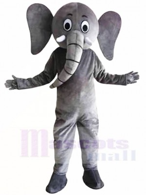 Graues Elefant Maskottchen Kostüme Tier