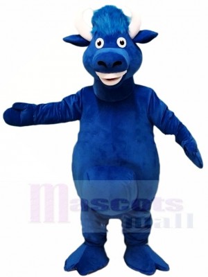 Blau Stier Maskottchen-Kostüme Bauernhof Tier