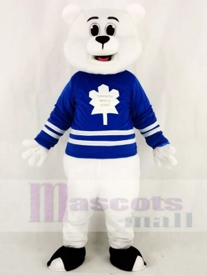 Carlton der Bär von Toronto Maple Leafs Eisbär Maskottchen Kostüm Tier