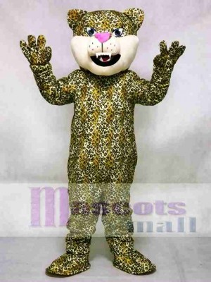 Pink Nase Leopard / Gepard / Jaguar Maskottchen Kostüm Tier