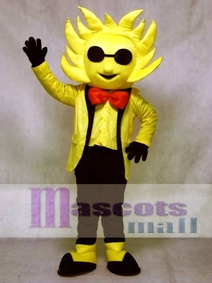 Mr. Sunshine Maskottchen Kostüm mit Sonnenbrille