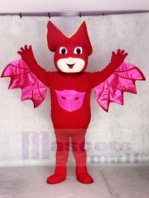 PJ Masks Amaya Owlette Auburn Augen Rote Karikatur Maskottchen Kostüme