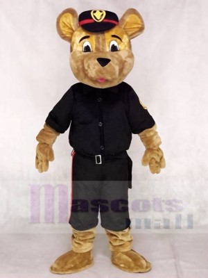 Schwarz Saskatoon Polizeidienst Sarge Dog Maskottchen Kostüme Tier