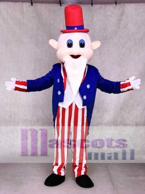 Onkel Sam Maskottchen Kostüme Menschen Amerika