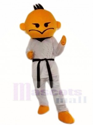 Kung Fu Taekwondo Junge Maskottchen Kostüme Menschen