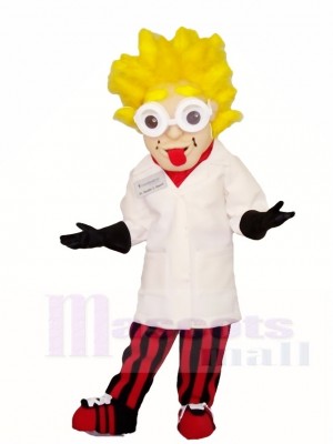 Einstein Wissenschaftler Maskottchen Kostüme Menschen