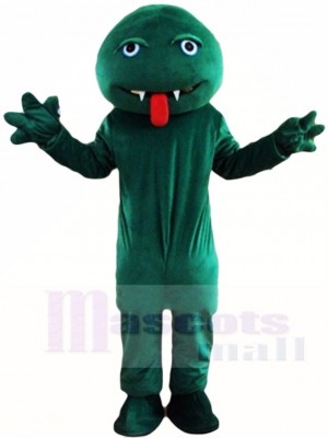 Grün Schlange Monster Maskottchen Kostüme Tier
