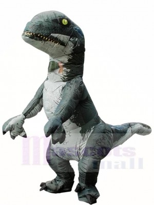 Tyrannosaurus T-REX Dinosaurier Aufblasbar Halloween Weihnachten Kostüme für Erwachsene