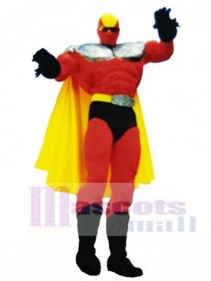 Superhelden Maskottchen Kostüm Menschen