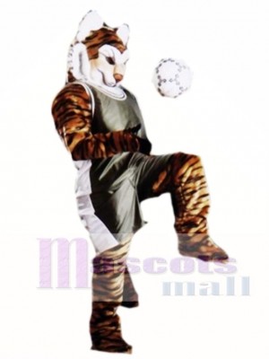 Niedliches Pro Tiger Maskottchen Kostüm Tier