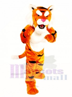 Süßes Power Tiger Maskottchen Kostüm Tier