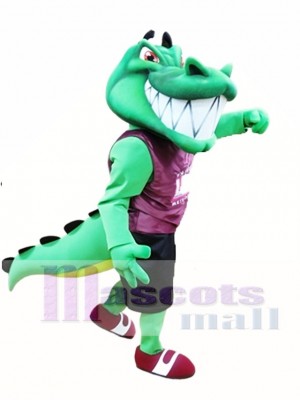 Krokodil Maskottchen Kostüm grün Alligator Maskottchen Kostüme Erwachsene