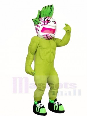 Grüne Tennis Ball Maskottchen Kostüme