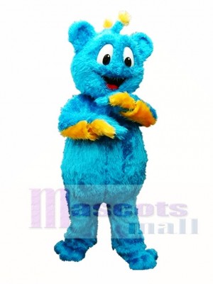 Blau Bär Maskottchen Kostüme Tier