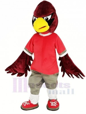Cool rot Adler Maskottchen Kostüm Tier