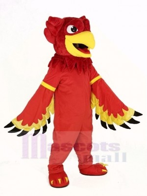 Rot Adler Greif Maskottchen Kostüm