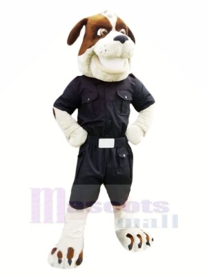 Stark Polizei Hund Maskottchen Kostüme Karikatur