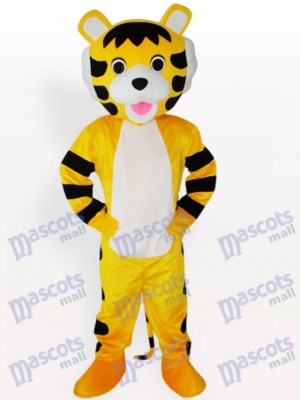 Kleiner Tiger Kurzes Plüsch Maskottchen Kostüm für Erwachsene