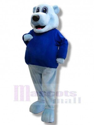 Liebenswerter blauer Bär Maskottchen-Kostüm Tier