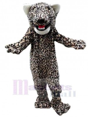 Überraschter Leopard Maskottchen-Kostüm Für Erwachsene Maskottchen-Köpfe