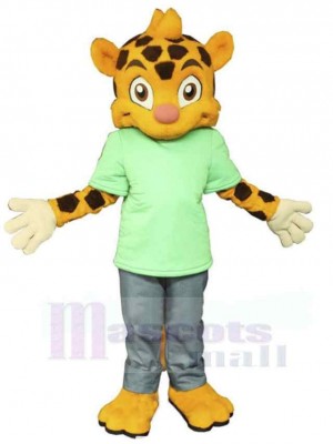 Schöner Baby-Gepard Maskottchen-Kostüm Für Erwachsene Maskottchen-Köpfe