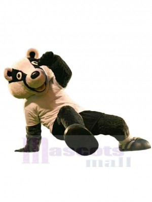 Schwarz-Weiß-Bär Maskottchen-Kostüm Tier