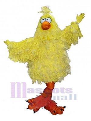 Großes Gelb Huhn Maskottchen-Kostüm Tier