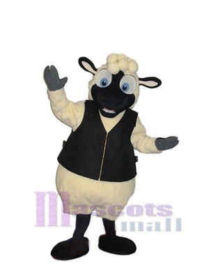 Schaf Maskottchen kostüm