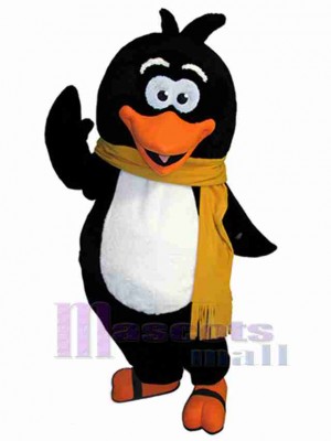 Glücklich Pinguin Maskottchenkostüm Ozean