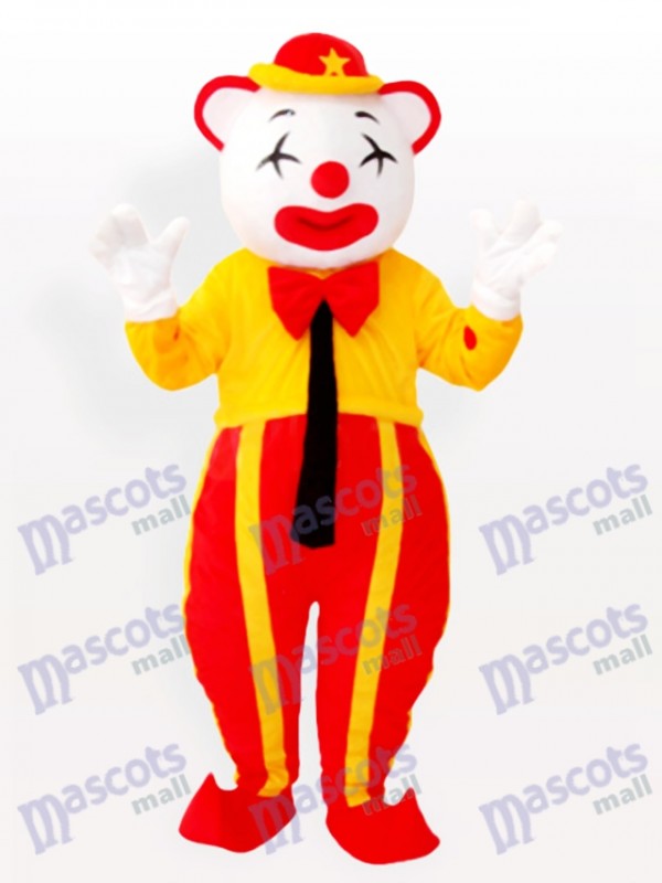 Amerikanisch Clown Maskottchen Kostüm für Erwachsene