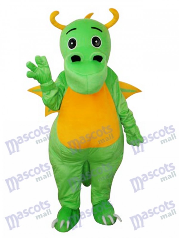 Big Nose Green Dinosaurier Maskottchen Erwachsene Kostüm Tier