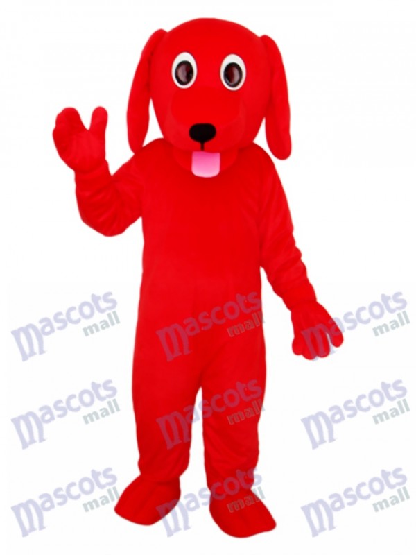 Kleine rote Hund Maskottchen Erwachsene Kostüm Tier