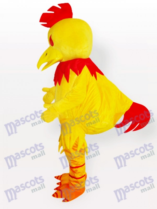 Großes gelbes Chanticleer Huhn erwachsenes Maskottchen Kostüm
